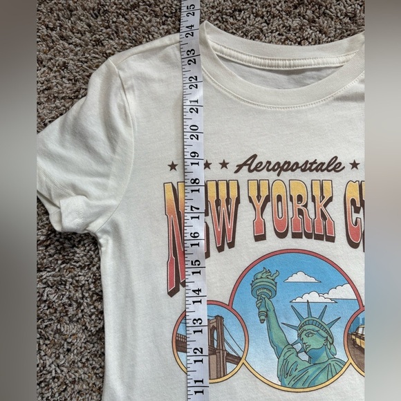Aeropostale Classic Crew Short Sleeve NYC 1987 Graphic Tee Size XS - Picture 4 of 6
